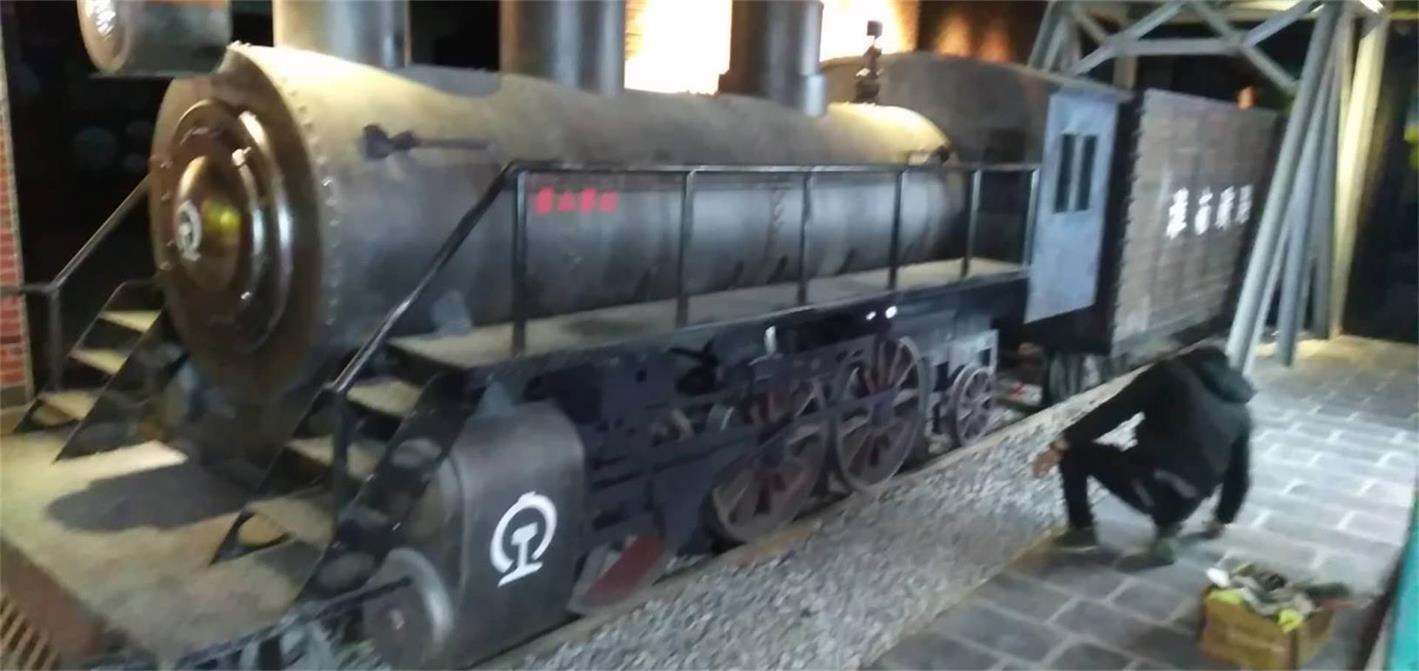岷县蒸汽火车模型